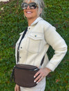 Dual Textured Crossbody Bag | BA200