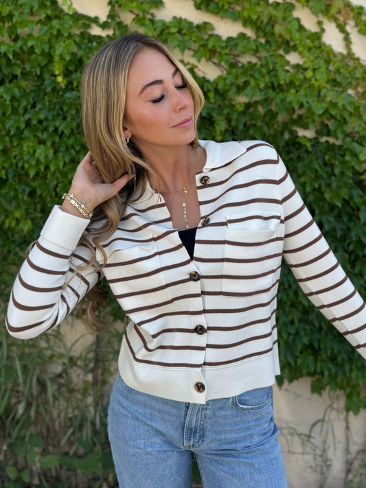 Elle’s Fave Striped Sweater | T210