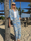 Palm Beach Button-Up Top | T277