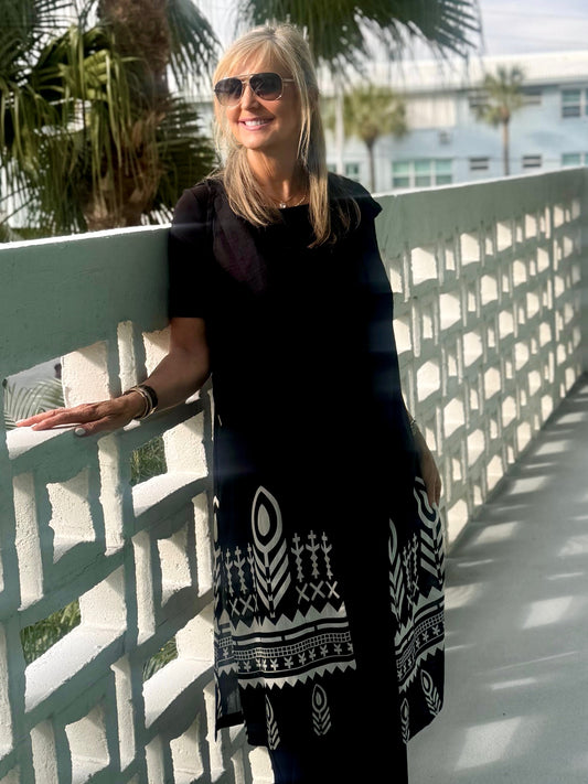 Fabulous Sleeveless Printed Vest | V209 (Pre-Order)