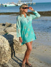 100% Cotton Sequence Cover-Up/Tunic | T242
