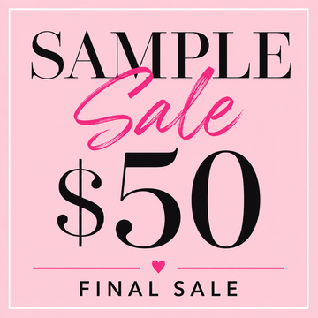 $50 SAMPLE SALE