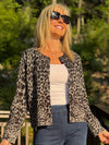 Luxe Knit Animal Print Cardi | C233
