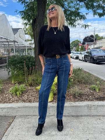 Bamboo Retro Slimming Jeans | JN201