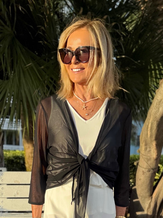 Wardrobe Staple Sheer Cardi | C226