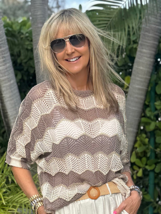 La Dolce Knit Italian Top | T307