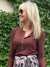 Wear 2 Ways Top With Buttons | T361
