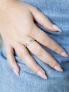 Pavé Stacking Bands