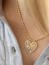 Crush Confetti Heart Necklace