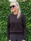 Cozy Cable Knit Sweater | SW266