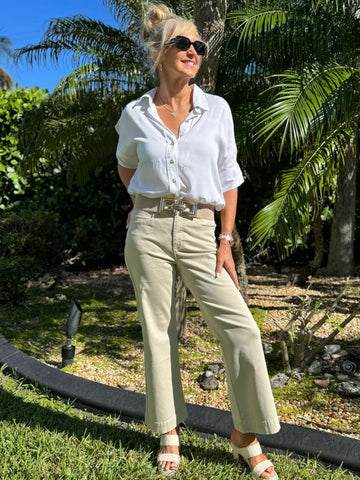 Comfort Neutral Wide Leg Pant | PA249