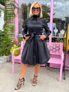 Gorgeous Belted Fit & Flare Balloon Coat | R313