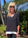Airflow Layered Look Tunic | T338
