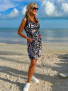 Fabulous Print Athleisure Dress | D229