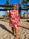 Palm Beach 3/4 Sleeve Dress | D223