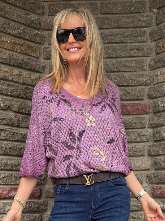 Bella Print Italian Top | T223