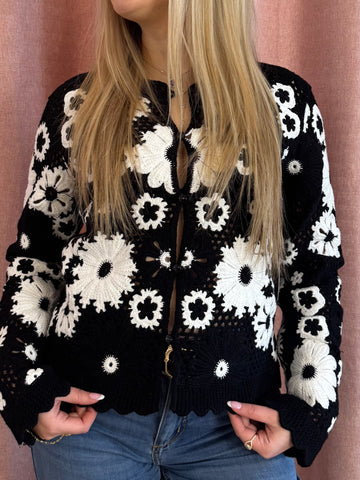 Crochet Flower Cardigan | C227