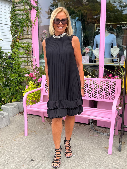 Embellished A-Line Dress | R312