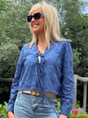 Capri Eyelet Detail Cardi | C229