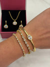 Belle Bangle Bracelet