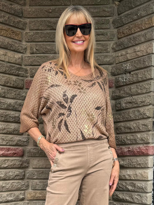 Bella Print Italian Top | T223