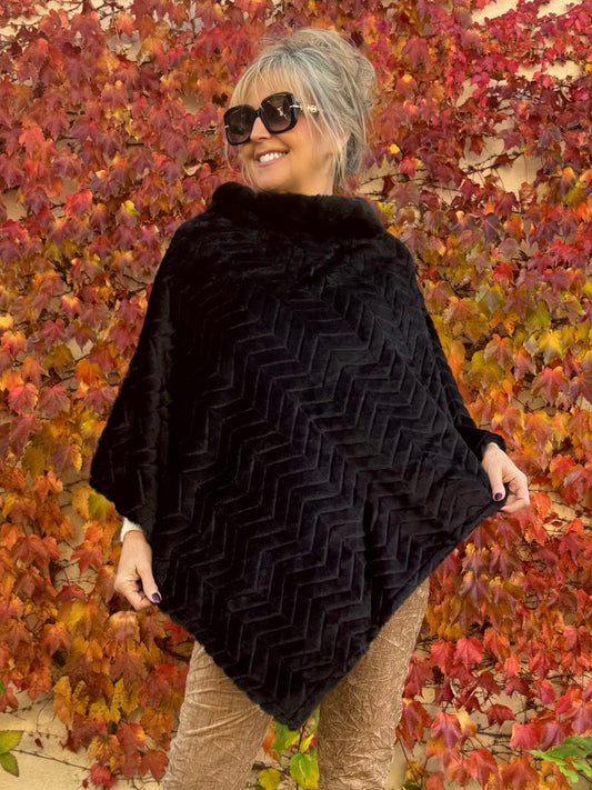 Super Soft Poncho | P204