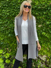 Luxurious Elongating Vest With Pockets | V200