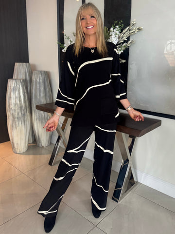 Pull-On Abstract Pant | PA225