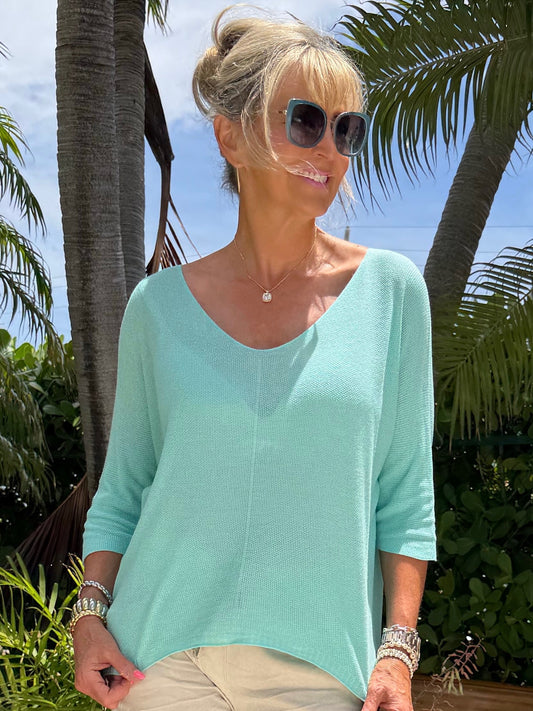 Positano Italian Knit Top | T336