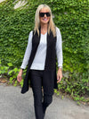 Luxurious Elongating Vest With Pockets | V200