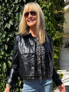 Faux Leather Cool Girl Jacket | JK242