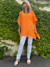Fabulous 100% Cotton Tunic With Metallic Detail | P204
