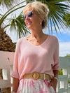 One-Size Roma Italian Knit Top | T308