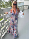 Halter Style Maui Dress With Back Tie | D243