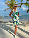 Fabulous Print Athleisure Dress | D229