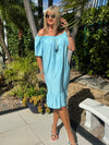 Wear It 2-Way Italian Dress With Necklace | D238