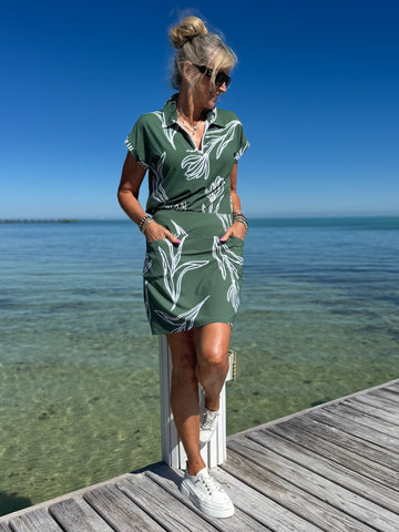 Athleisure Printed Skort | SK219