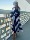 Flattering Dress With Tie Belt | R278