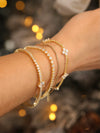 Fleur CZ Bracelet