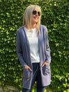 Feel Like Cashmere Cardi With Pockets | C202