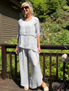 Breezy & Beautiful Layered Flow Pants | PA280