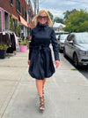 Gorgeous Belted Fit & Flare Balloon Coat | R313