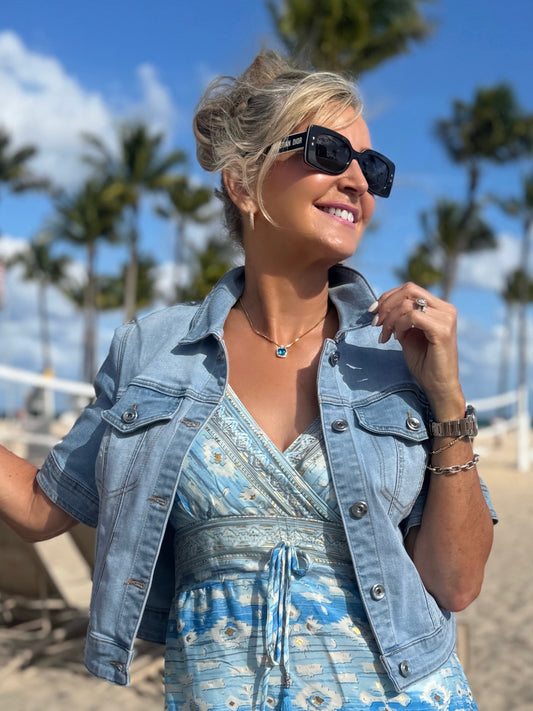 Artizan’s Fave Elbow Sleeve Jacket | JK235