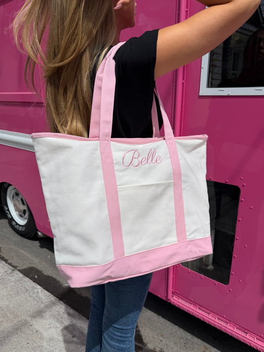 Belle Canvas Tote Bundle