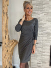 Italian Flattering Sparkle Dress | D204