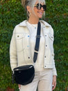 Dual Textured Crossbody Bag | BA200