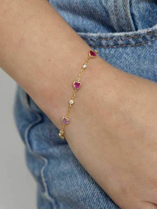 The Belle Heart Bracelet