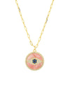 The Athena Medallion Necklace | Clip Chain
