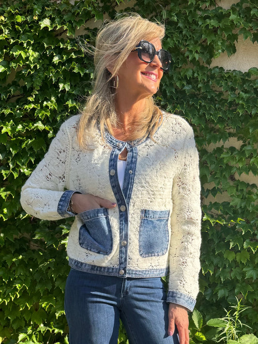 Cool Girl Crochet Jacket | JK202 (Backorder until November)