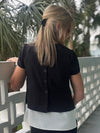 2-Piece Asymmetrical Party In The Back Fooler Top | T238